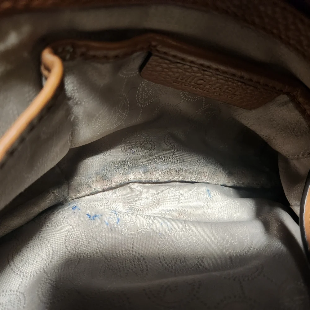 Michael Kors pebbled leather purse_16
